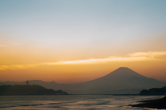 湘南の富士山