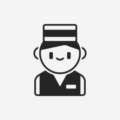 hotel bellman icon