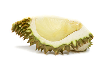 King of fruits, durian isolated on white background