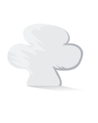 chef hat vector icon illustration