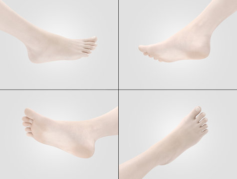Piedi in diverse prospettive