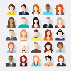 Big set of avatars