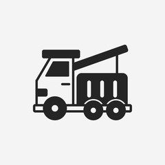logistics truck icon