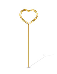 Magic wand with heart