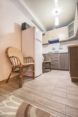 Small kitchenette in a studio