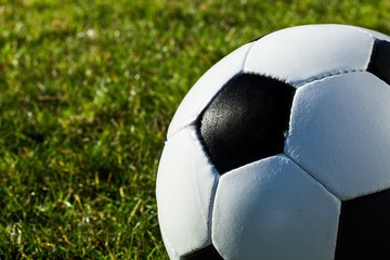Fototapeta na wymiar Soccer, Ball, Grass.