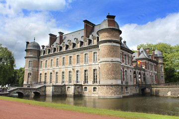 Fototapeta premium Belgique / Château de Belœiil