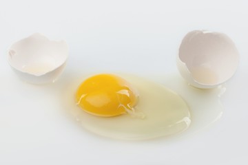 Eggs, Animal Egg, Broken.