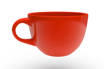 red tea cup