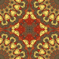Cercles muraux Tuiles marocaines Abstrait à motifs