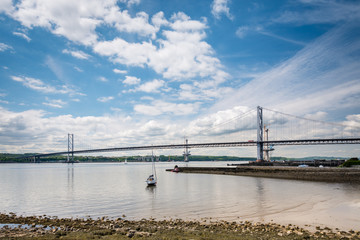 Fototapeta premium Forth Road Bridge