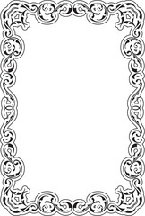 Victorian art ornate frame