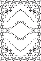 Vintage luxury frame