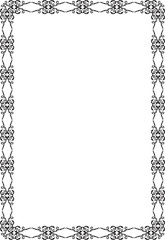 Vintage victorian luxury frame