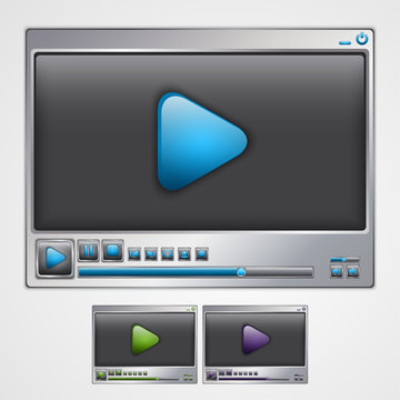 Video player interface.