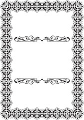 Baroque Vintage Scroll Perfect Frame