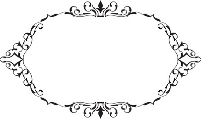 Scroll Victorian Nice Art Page