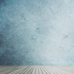 grunge empty room interior