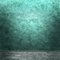 grunge empty room interior