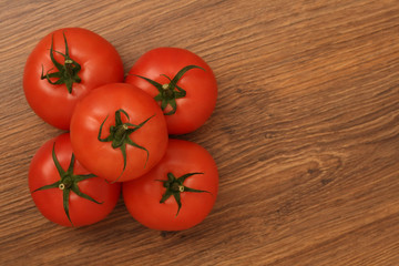 Pyramid of tomatoes