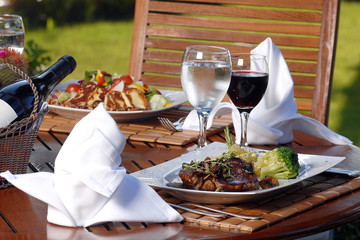 Romantic dinner