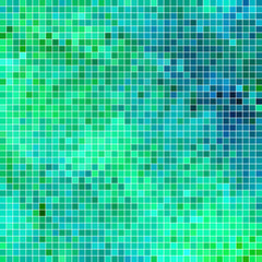 abstract square pixel mosaic background