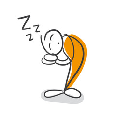 Strichmännchen Serie Pumpy / 