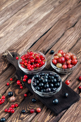 various seasonal berries