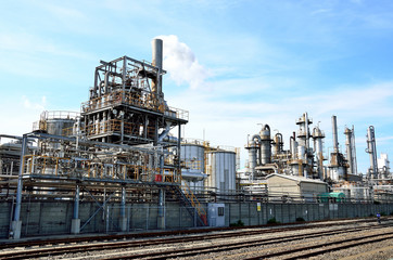 Obraz premium petrochemical industrial plant