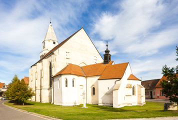 Fototapeta na wymiar Church of St. Wolfgang in Hnanice, Czech Republic