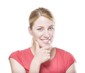 Fototapeta premium Blonde woman