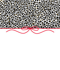 Animal Print Copy Space