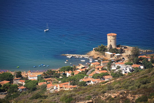 Toscana,Grosseto,Isola del Giglio, Campese.