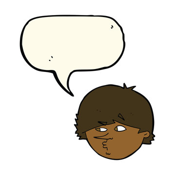 recommend clip art: cartoon suspicious man with speech bubble