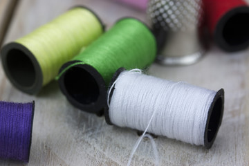 Sewing cotton needle and pins