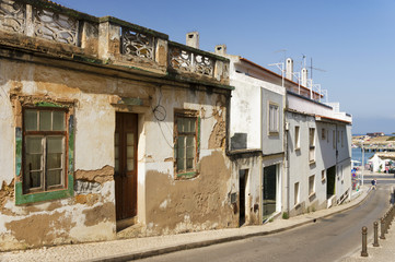 Architectural detail in Lagos, Portugal, Europe