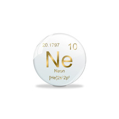 Periodensystem Kugel - Neon