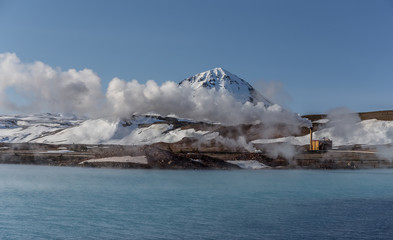 Geothermalkraftwerk Bjarnaflag auf Island