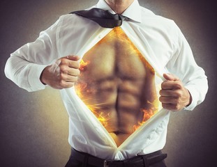 Fire abs businessman