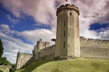 Fototapeta na wymiar Warwick castle