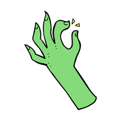 cartoon hand symbol