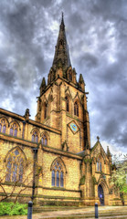 Fototapeta na wymiar St John's Minster in Preston - England