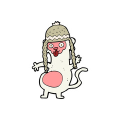 funny cartoon monkey