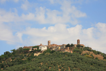 Fototapeta na wymiar Toscana,Massa Marittima.