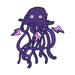 cartoon octopus