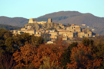 Obraz premium Toscana,provincia di Grosseto,Montemassi.