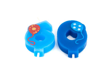 candles for cake. sixty years old