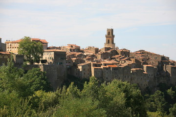 Fototapeta na wymiar Toscana,provincia di Grosseto,Pitigliano.