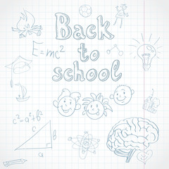 Back to school background