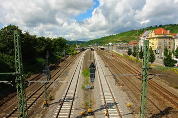 Railroad of the city Esslingen am Neckar
